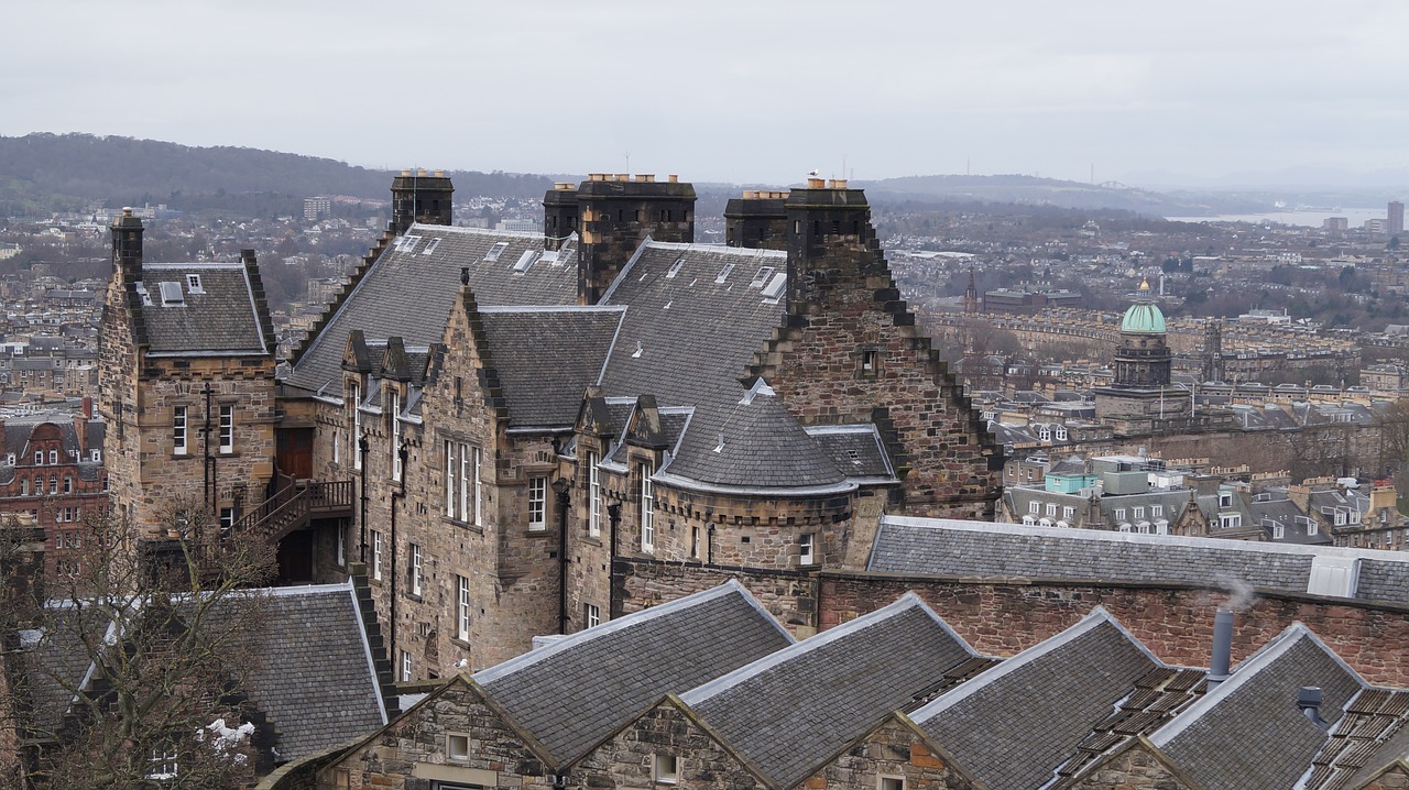 scotland edinburgh spring free photo