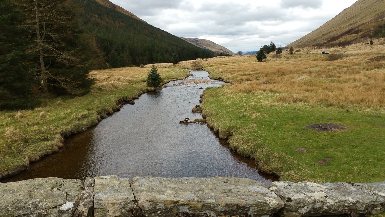 scotland landscape river free photo