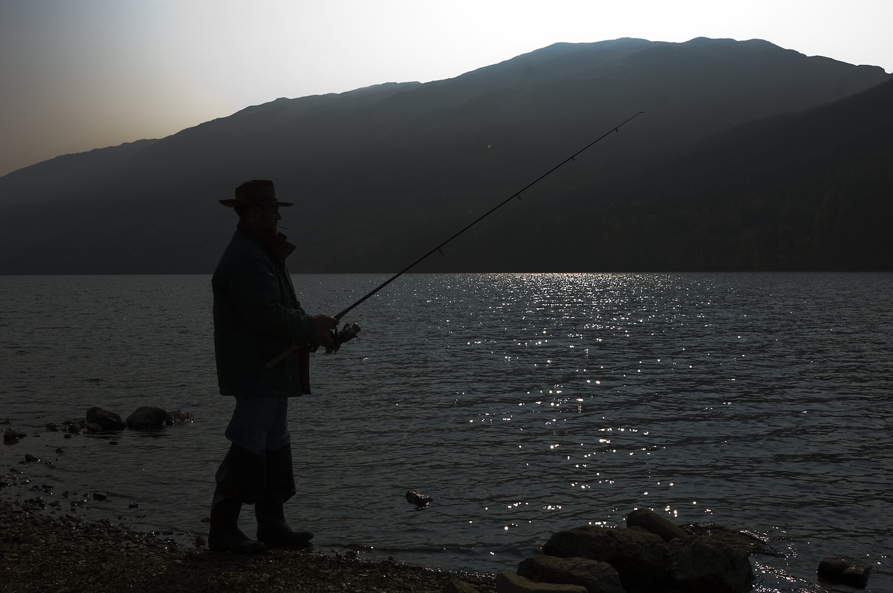 scotland fishing water free photo