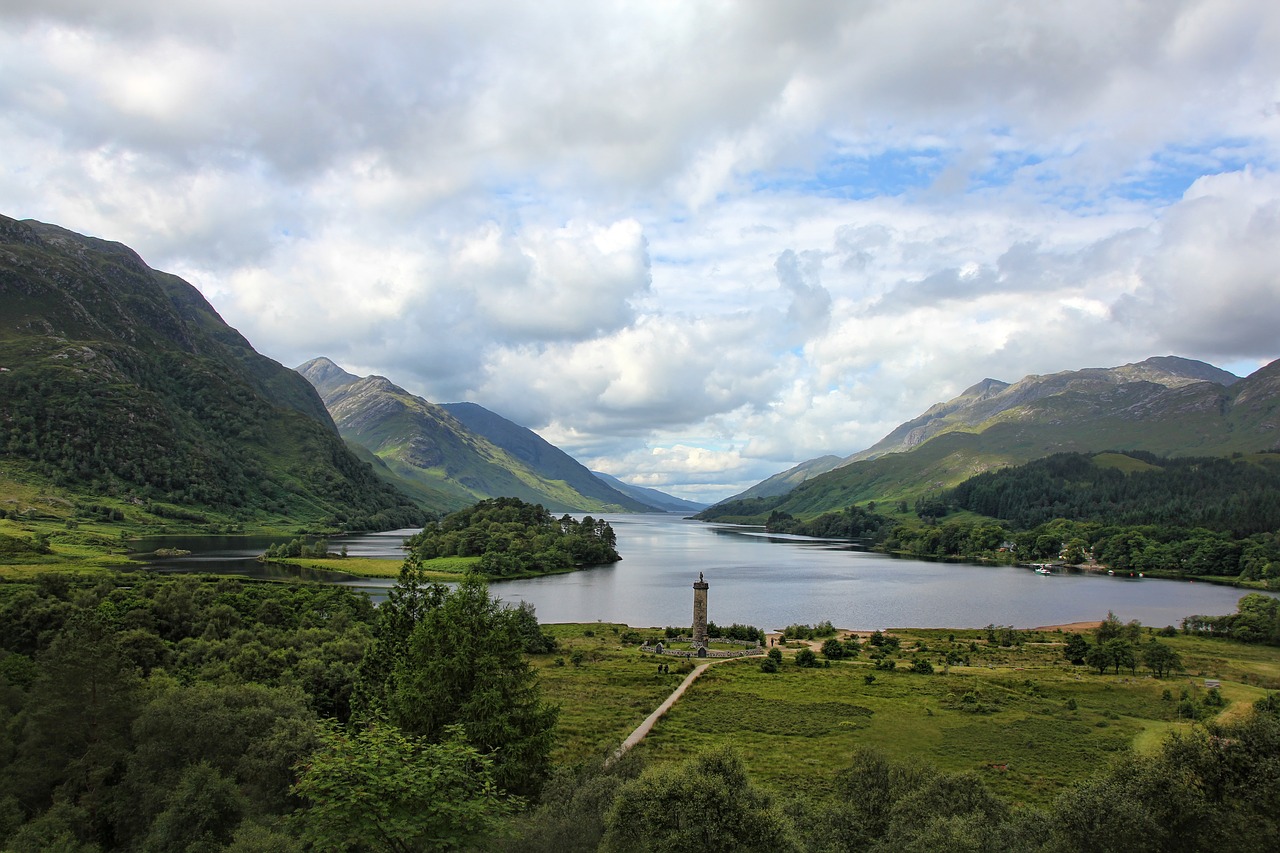 scotland glenfinnan lake free photo