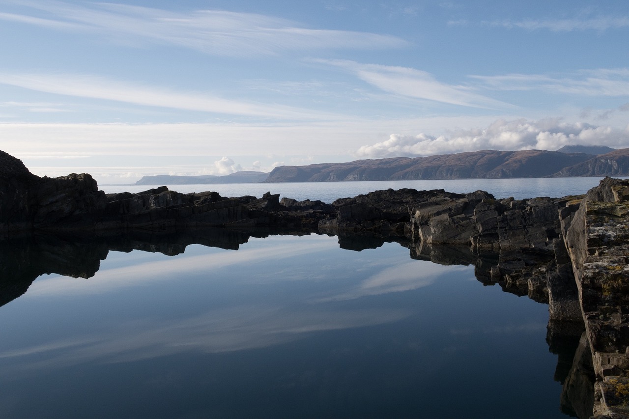 scotland sky water free photo