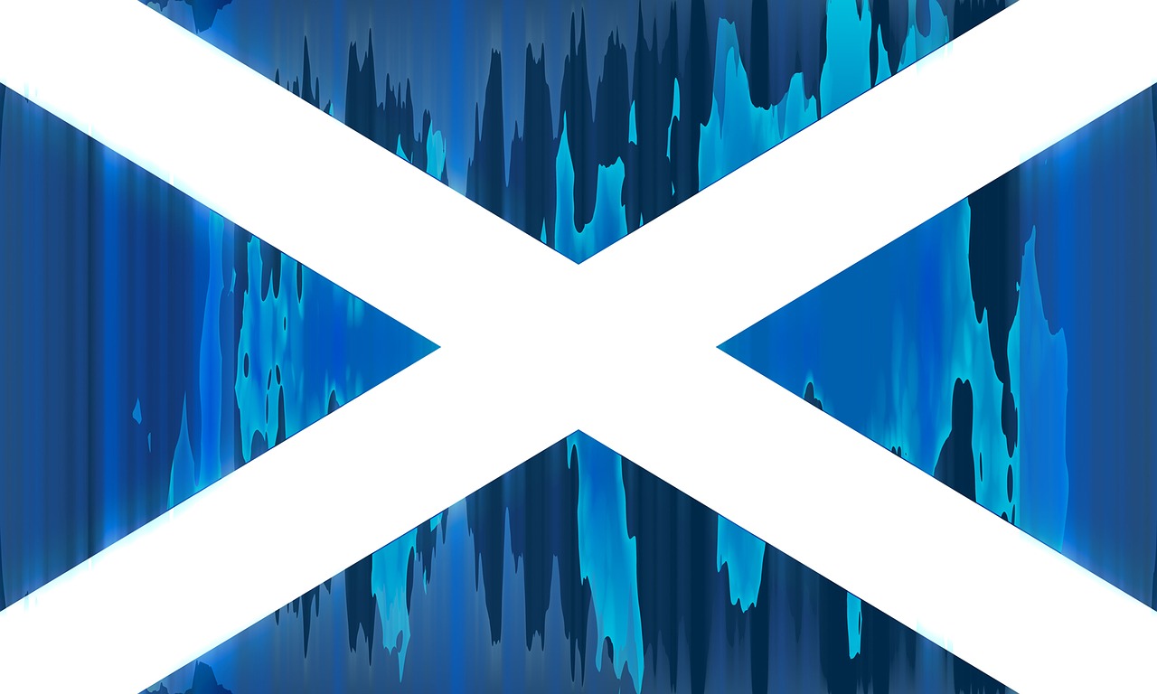 scotland  scottish  national flag free photo