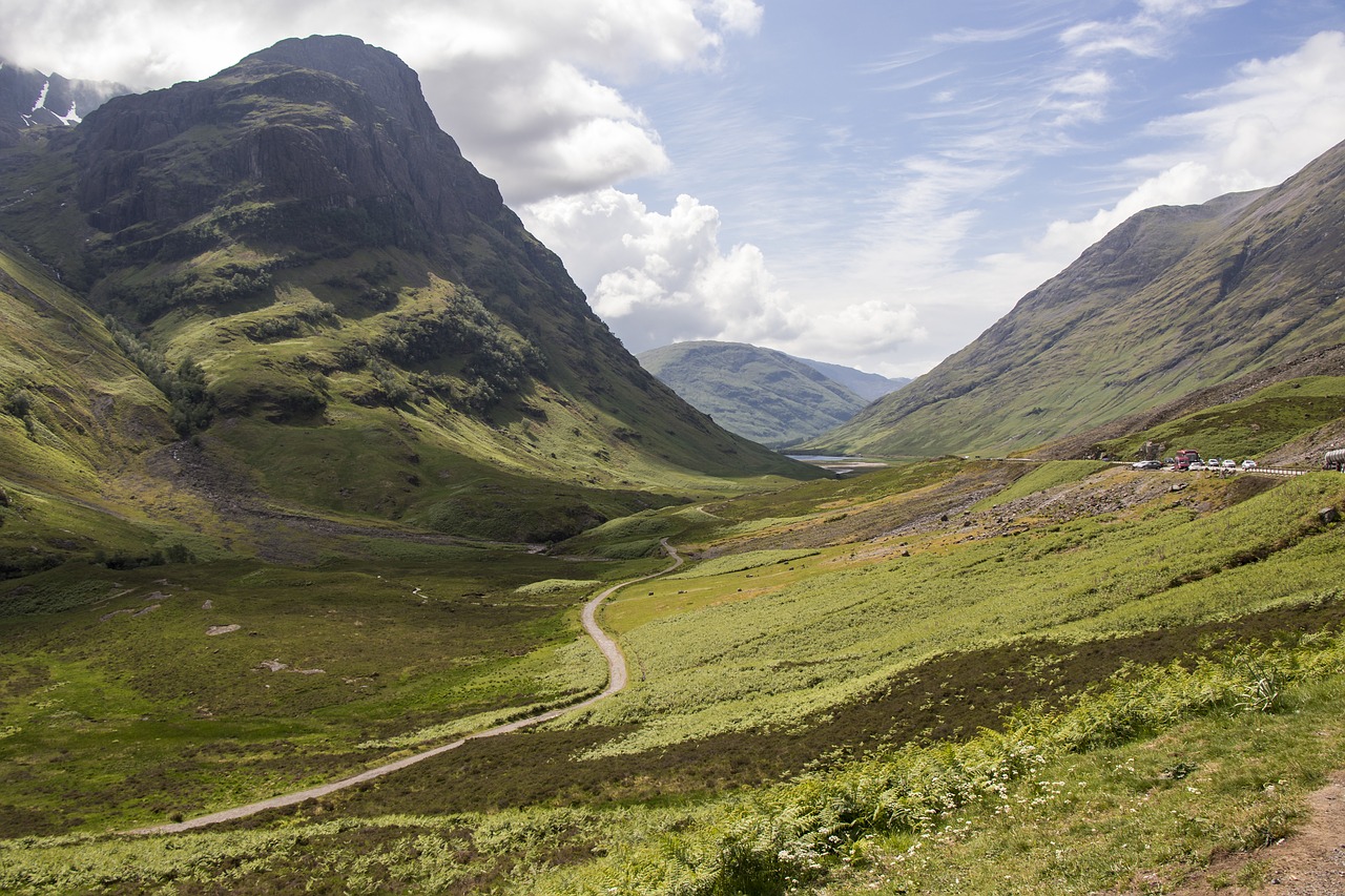 scotland  highlands  travelling free photo