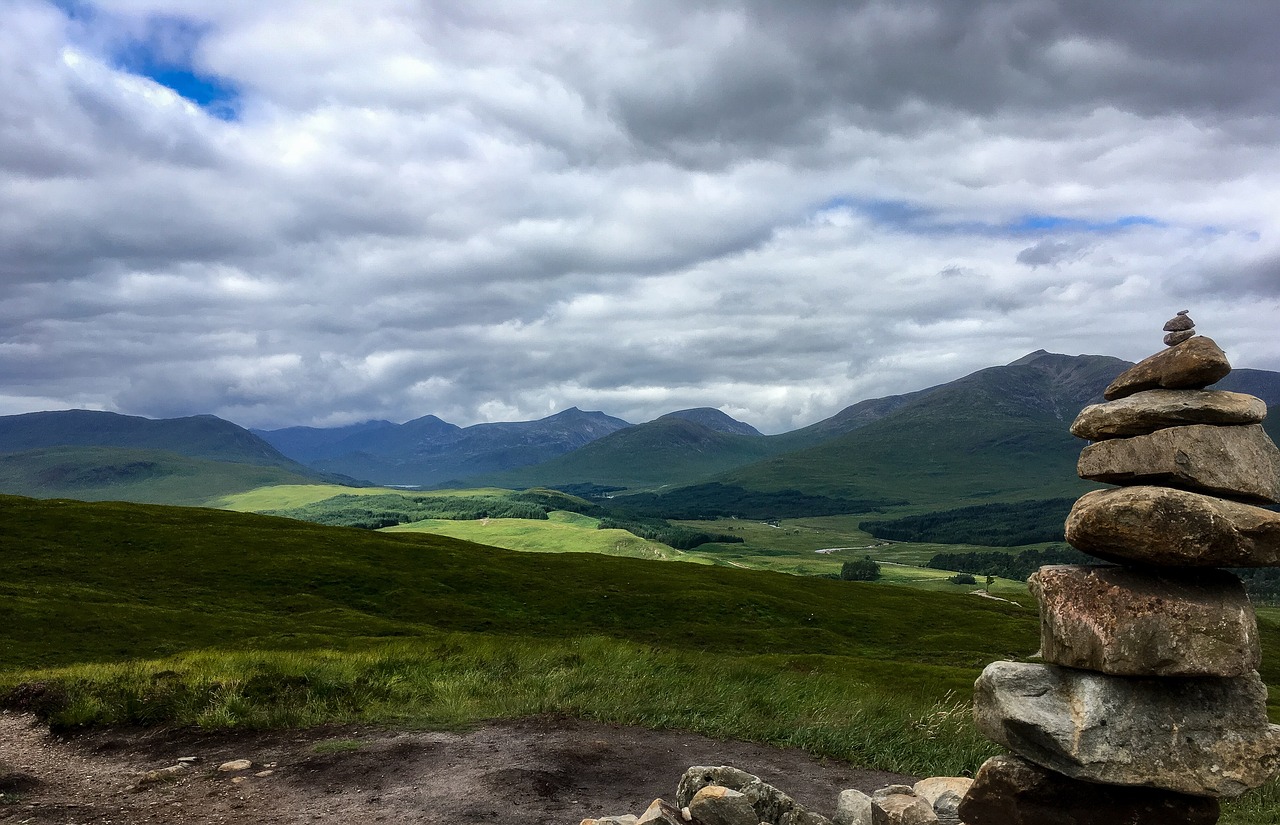 scotland  hiking  landscape free photo