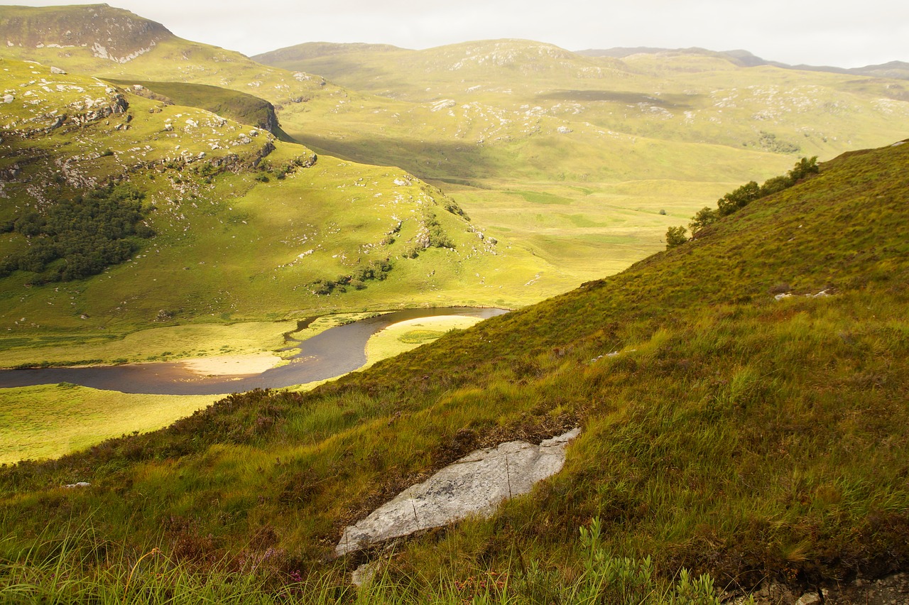 scotland  landscape  green free photo
