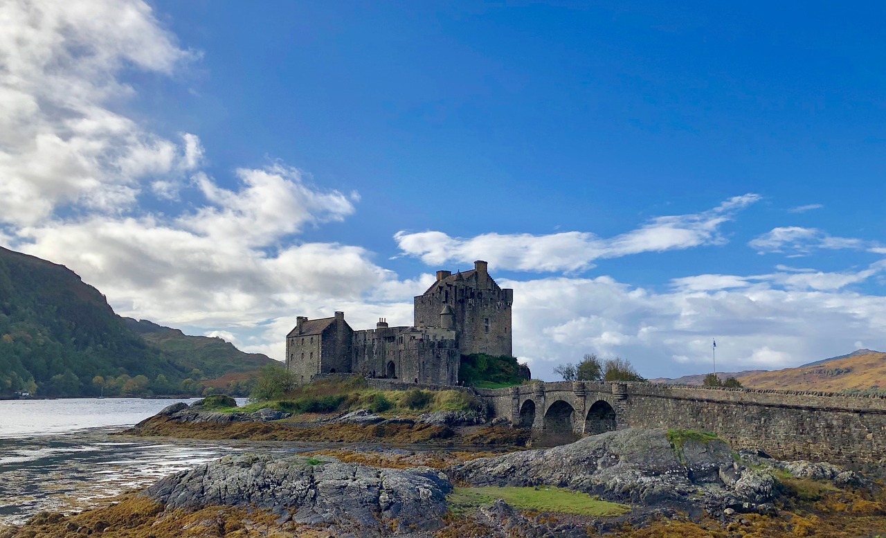 scotland  eilean donan castle  castle free photo