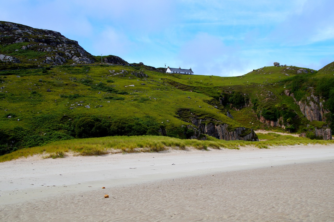 scotland  north of scotland  sand beach free photo