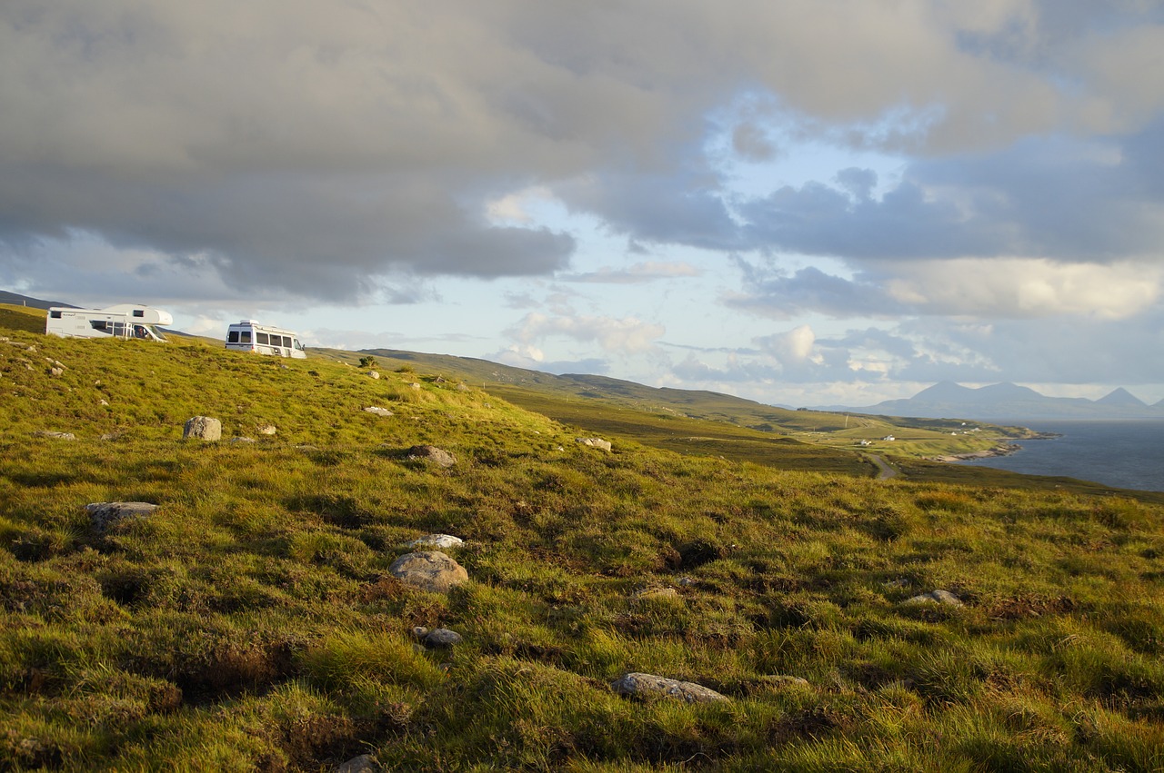 scotland  isle of skye  landscape free photo