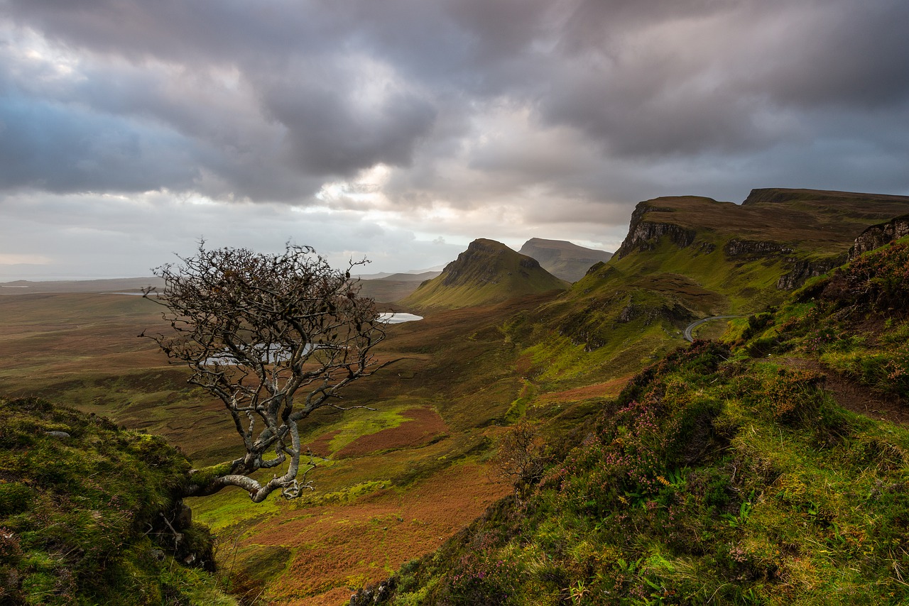 scotland  isle of skye  quiraing free photo