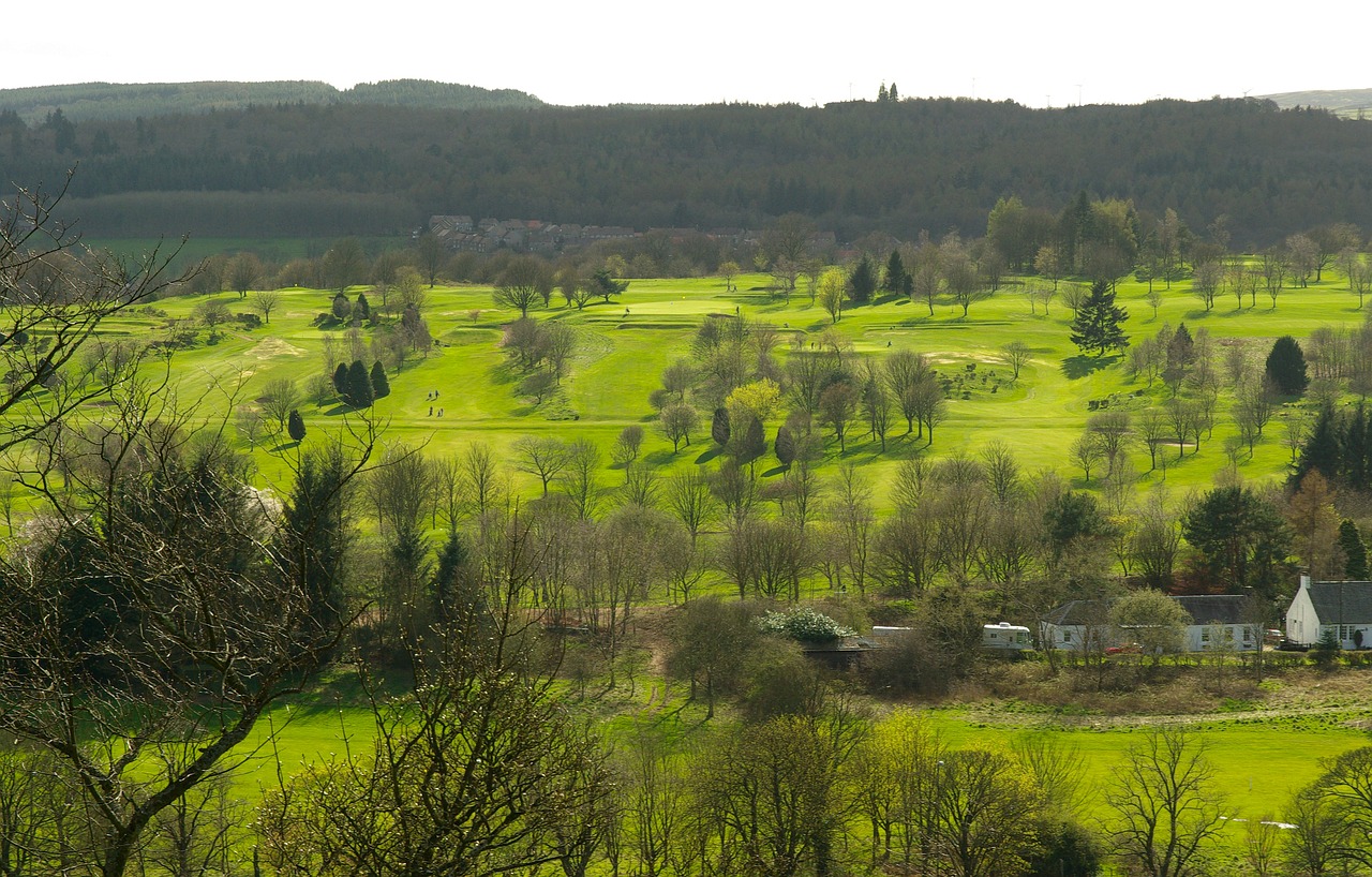 scotland city of stirling golf free photo