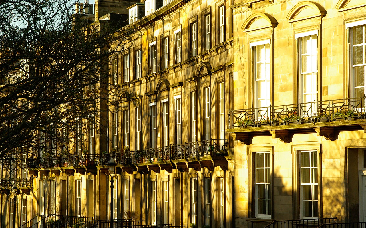 scotland edinburgh facades free photo