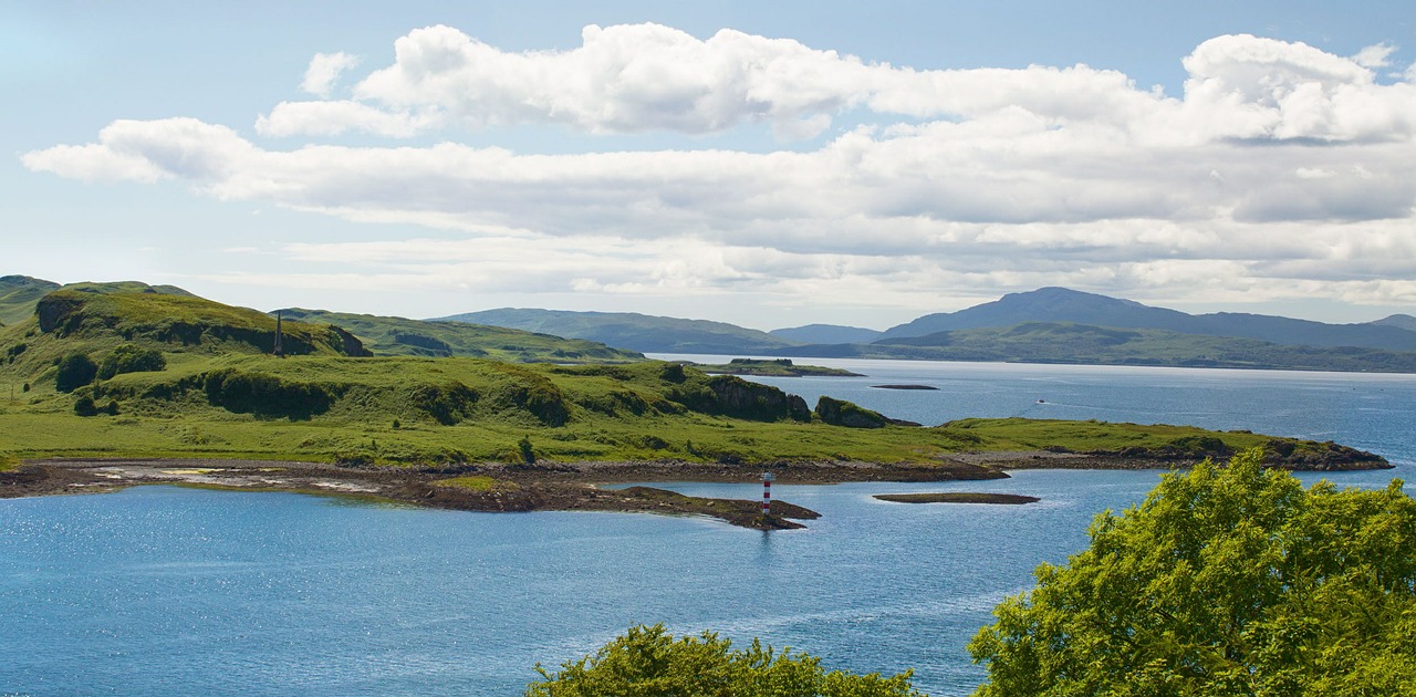 scotland lighthouse nature free photo