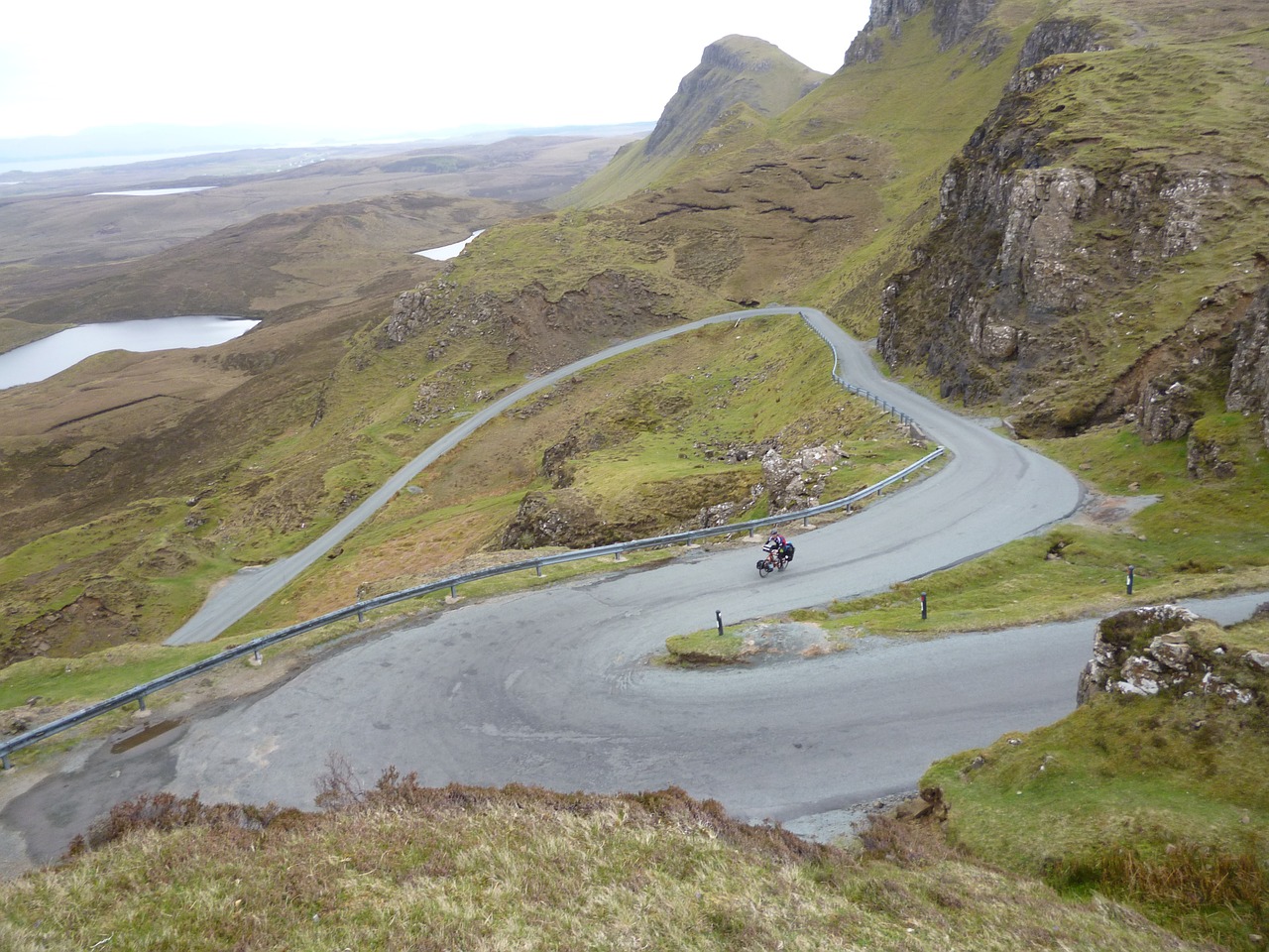 scotland cycling highlands free photo