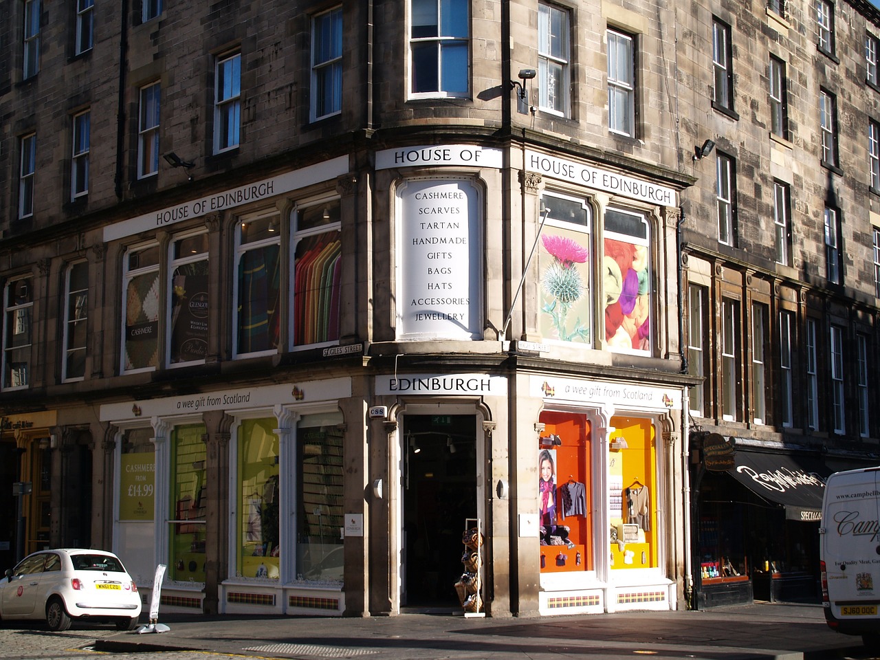 scotland travel corner in edinburgh free photo