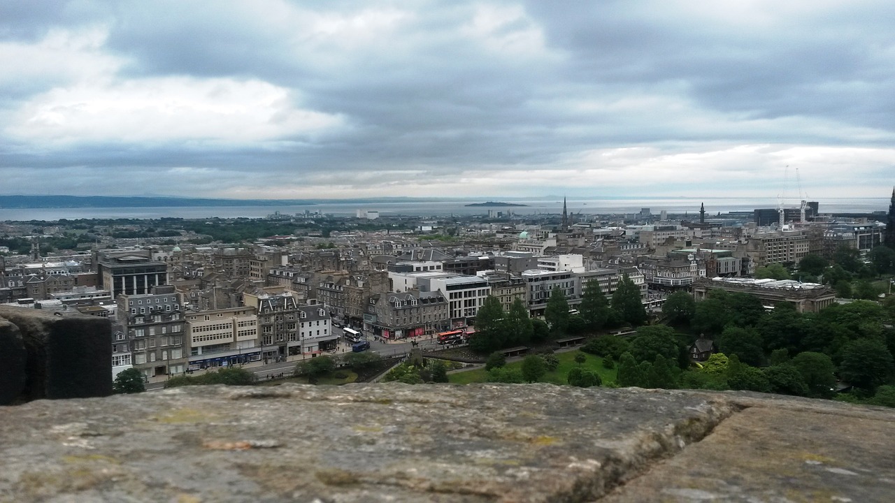 scotland edinburgh castle free photo