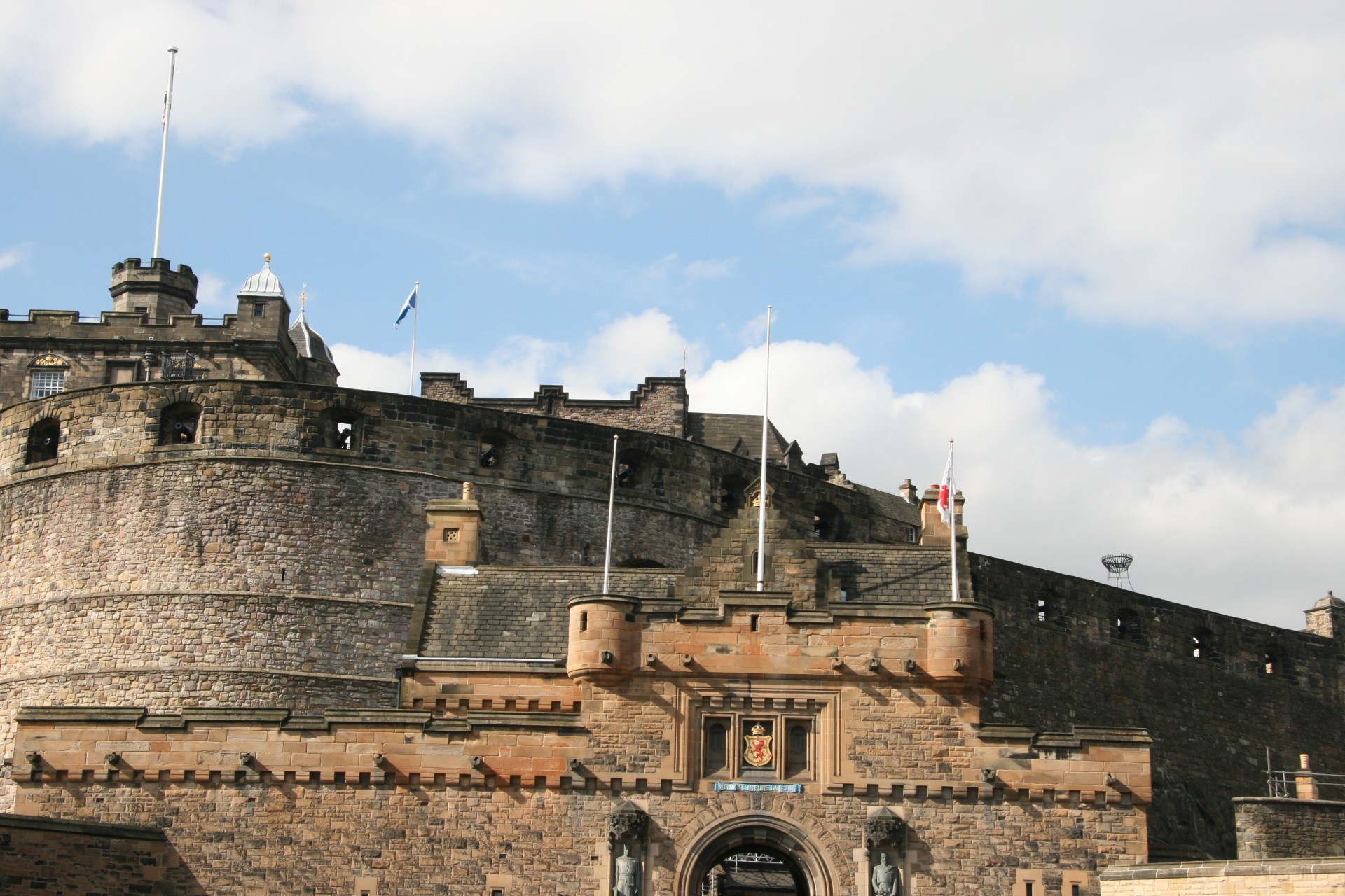 scotland edinburgh castle free photo