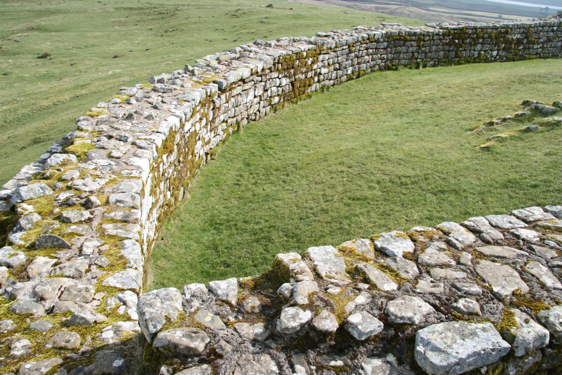 scotland hadrians wall free photo