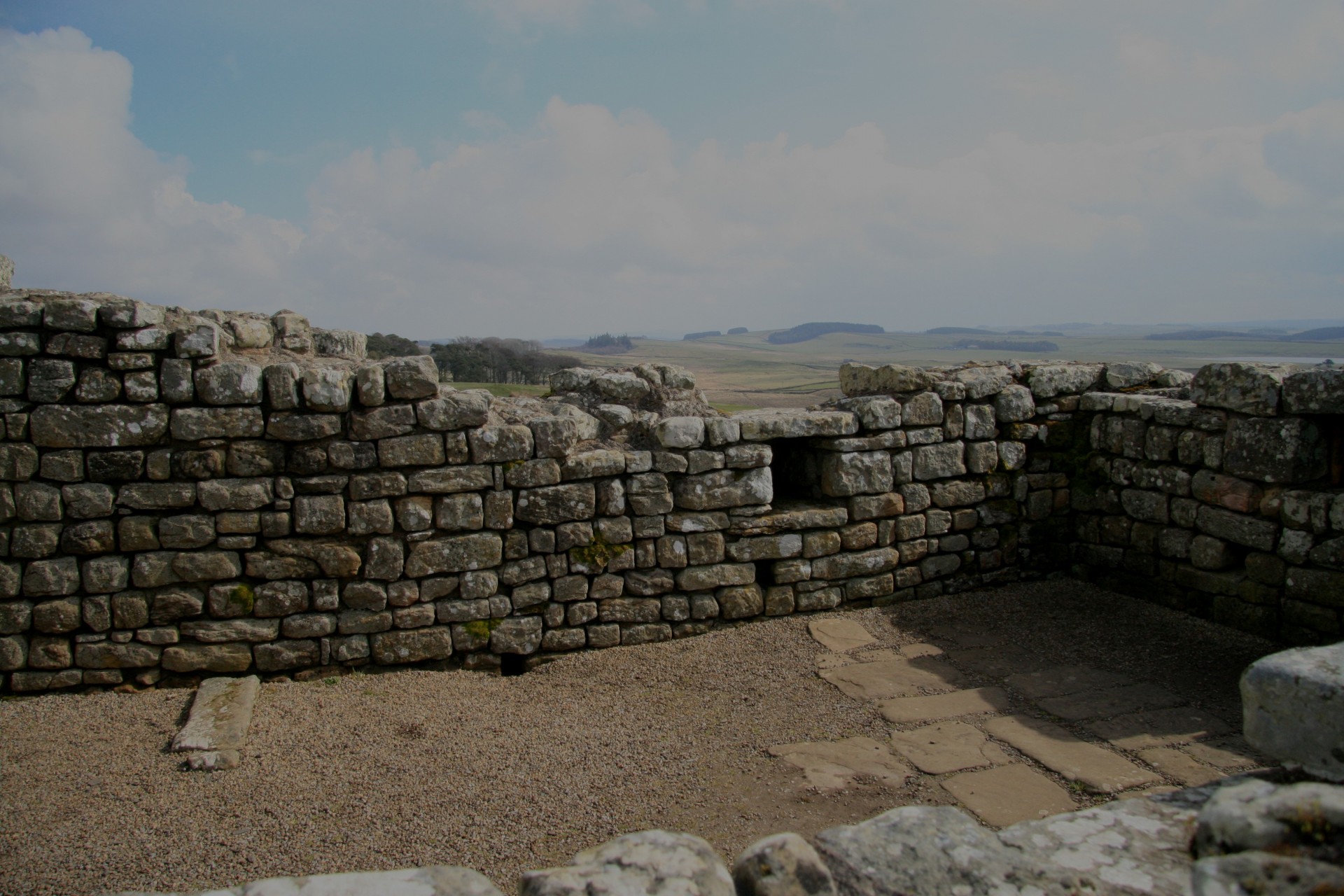 scotland hadrians wall free photo