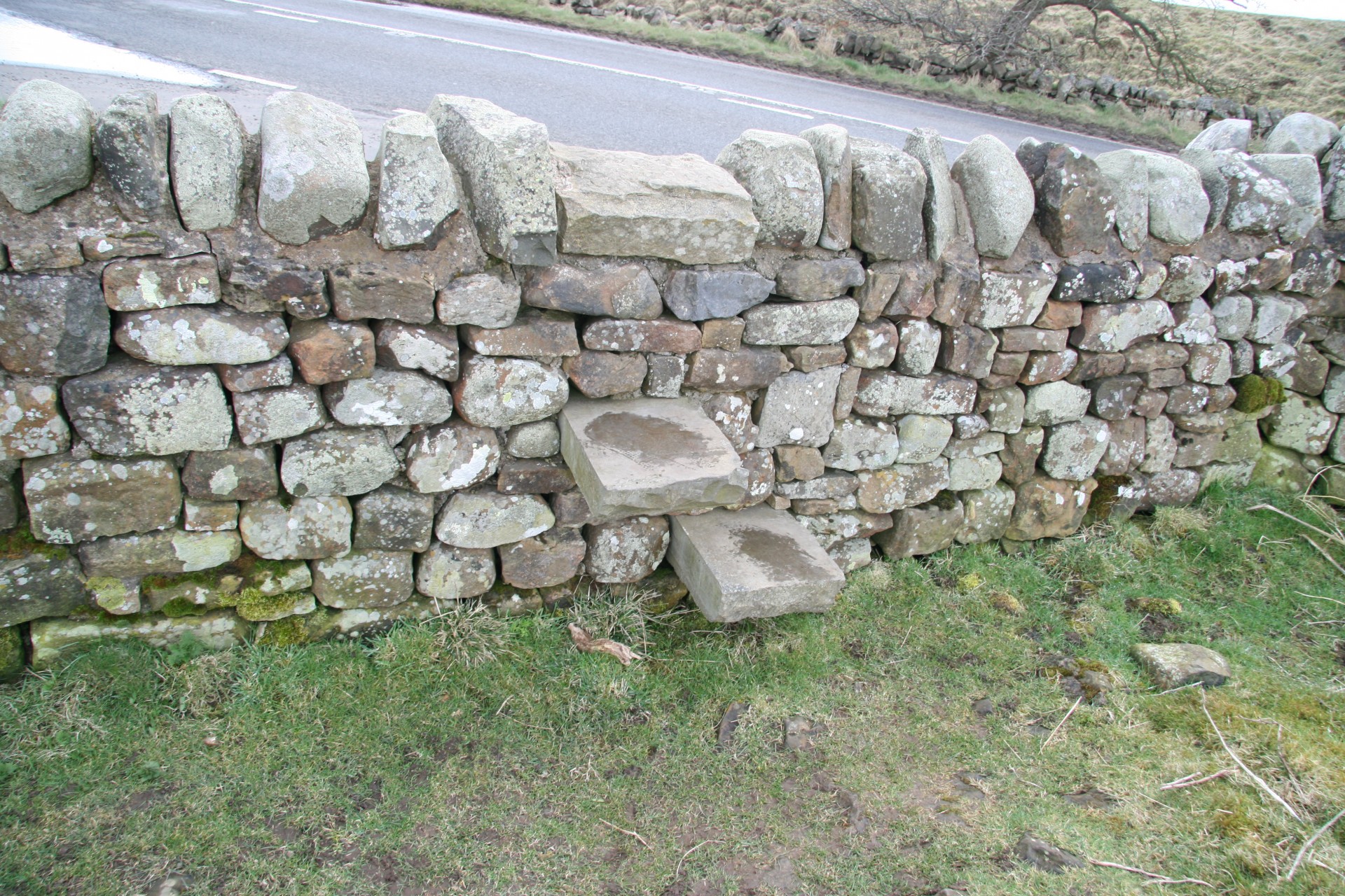 scotland wall countryside free photo