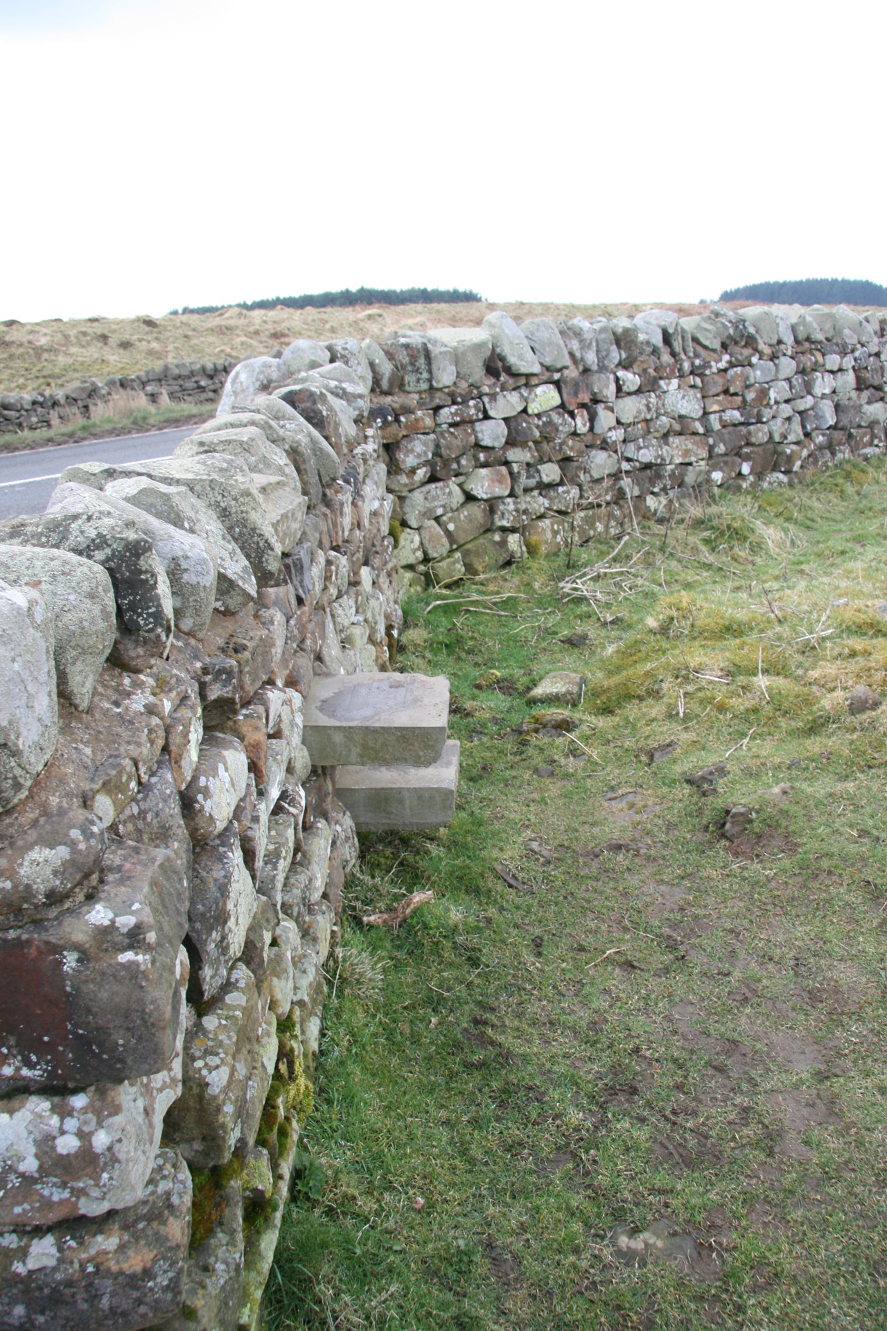 scotland wall countryside free photo