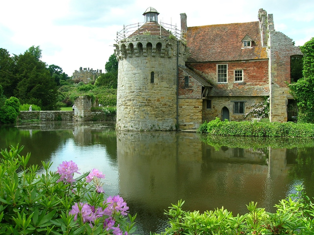 scotney castle england kent free photo