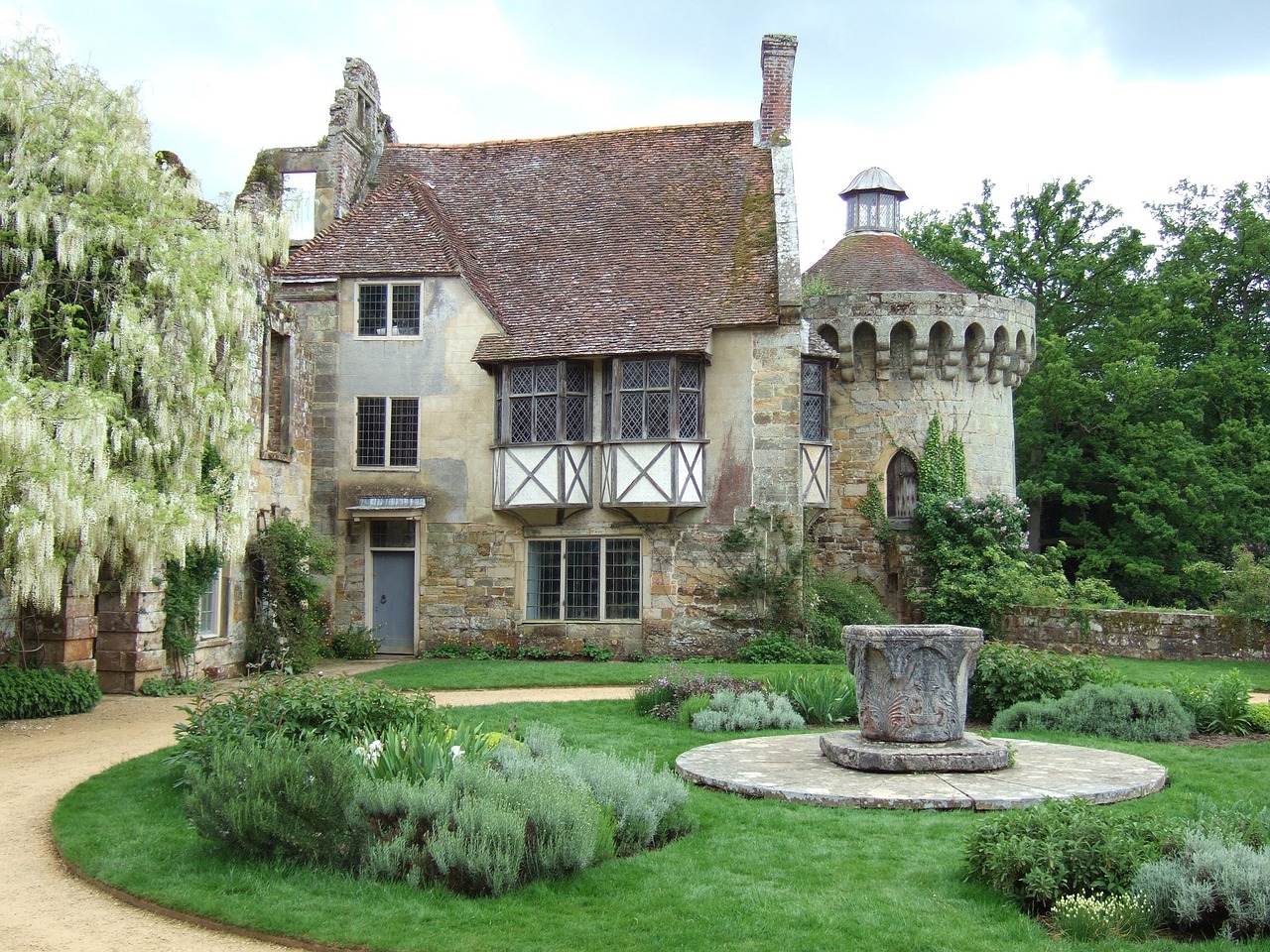 scotney castle england kent free photo