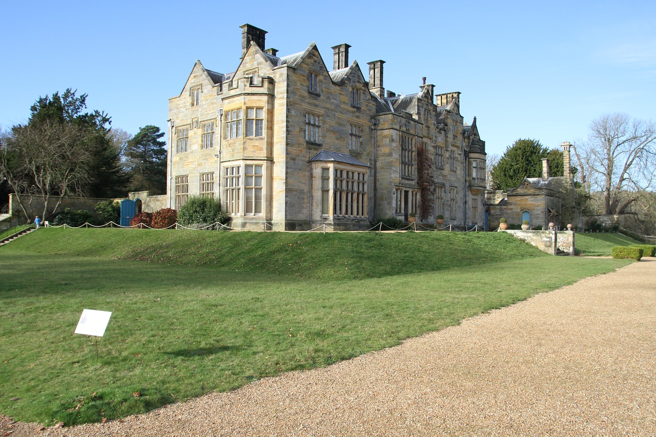 scotney castle old building big house free photo