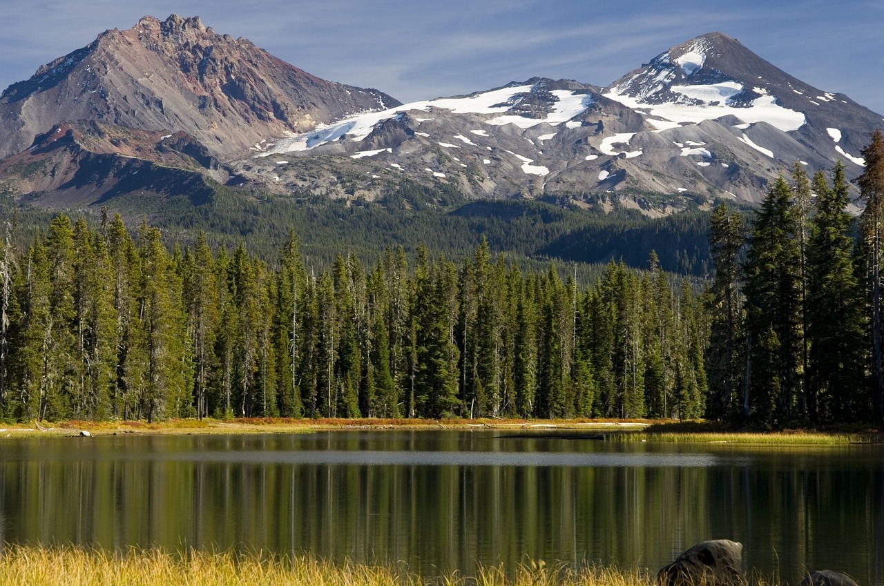 scott lake mountains sisters free photo