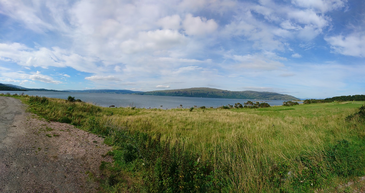 scottish landscape panorama free photo