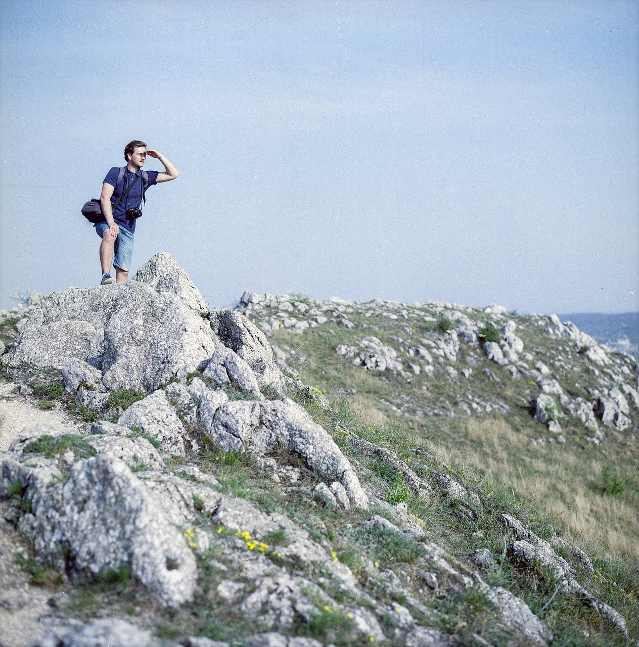 scout hiking rest free photo