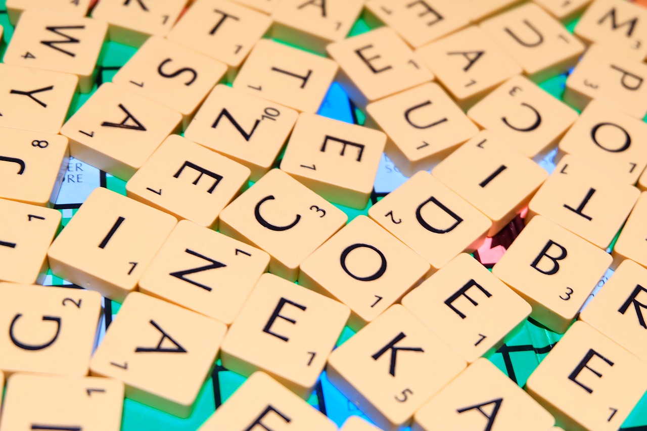 scrabble letters words free photo