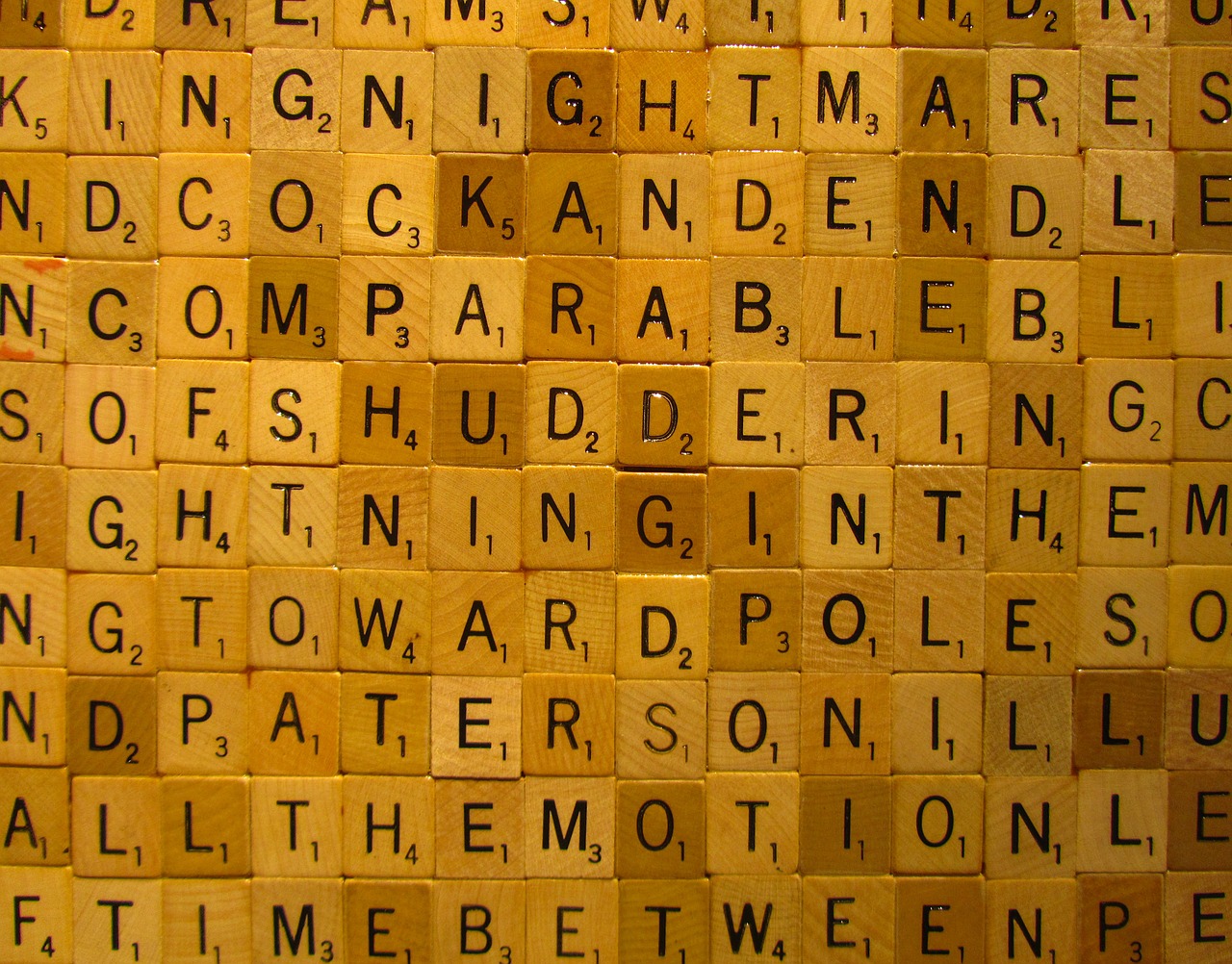 scrabble tiles words letters free photo