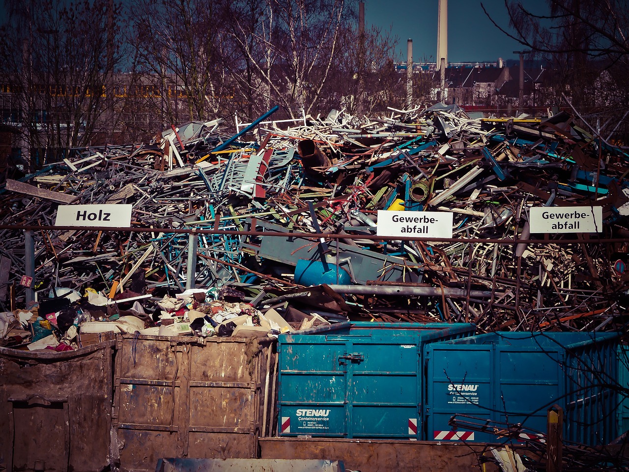 scrap scrap trade garbage free photo