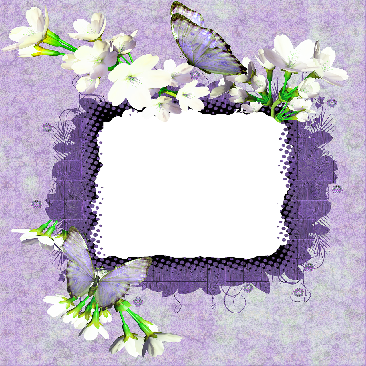 scrapbook quick page lavender free photo