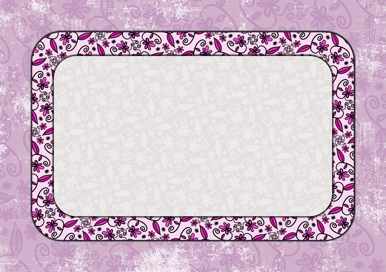 scrapbooking paper border free photo