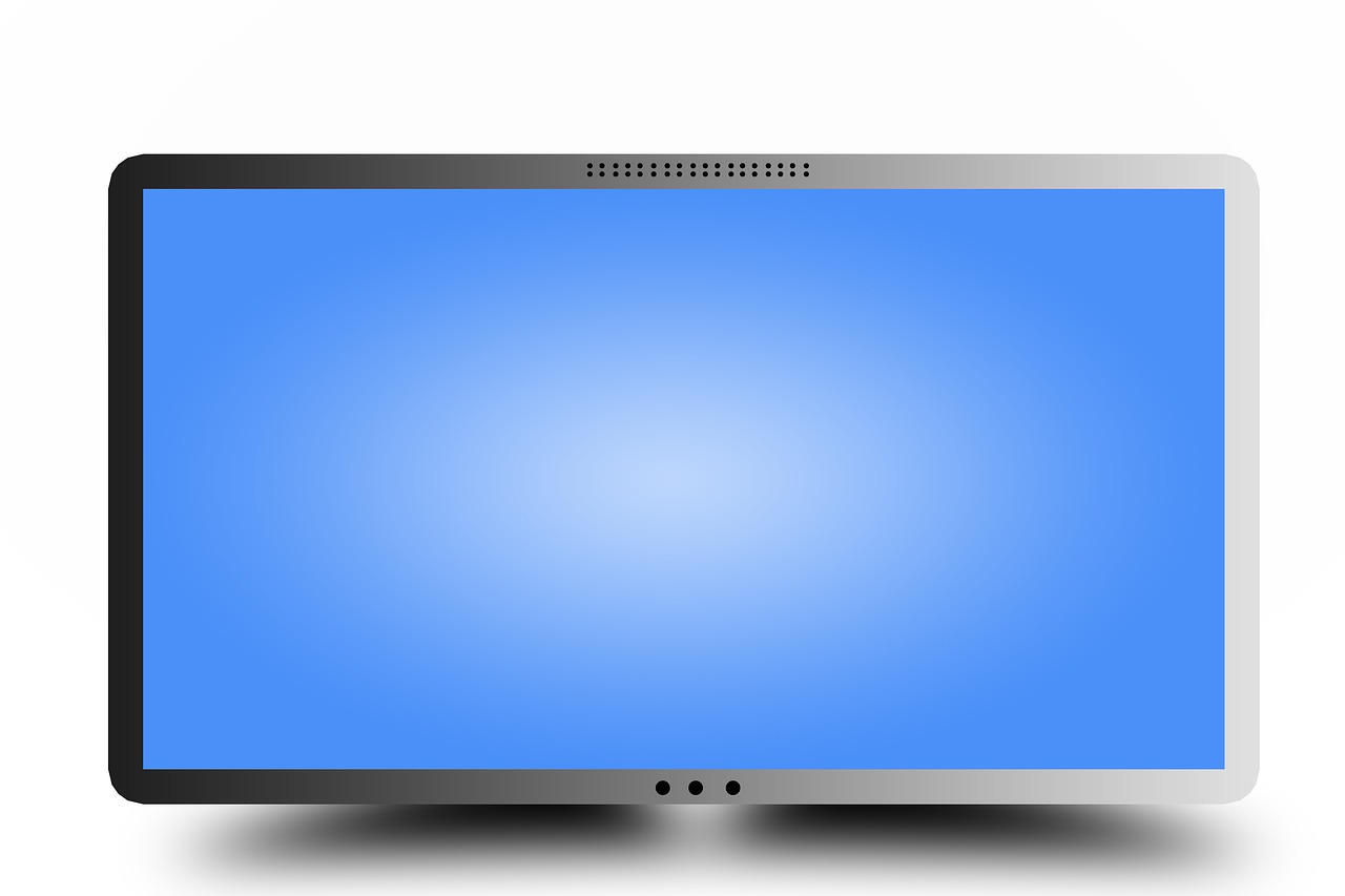 screen television monitor free photo