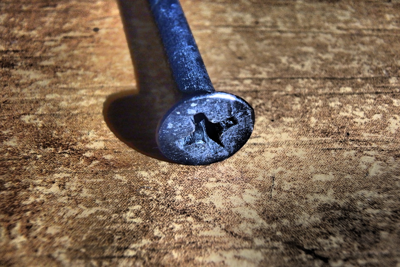 screw nail tools free photo