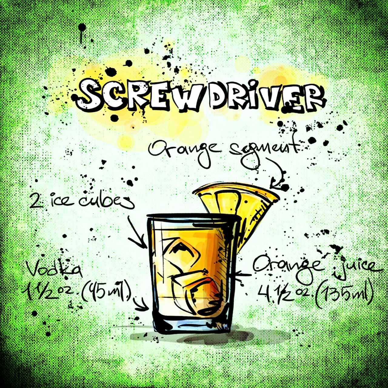 screwdriver cocktail drink free photo