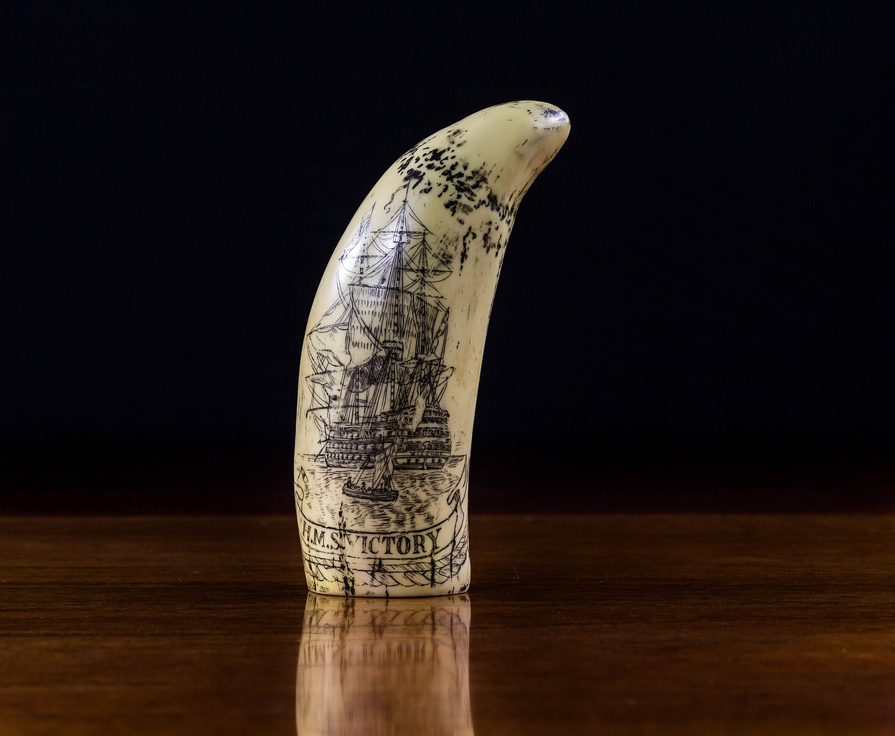 scrimshaw ivory engraving free photo