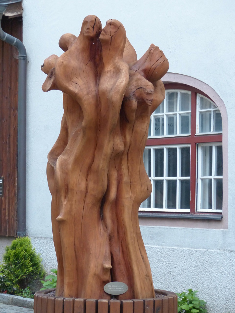 sculpture wood wooden figures free photo