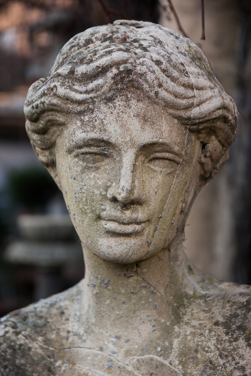 sculpture face statue free photo