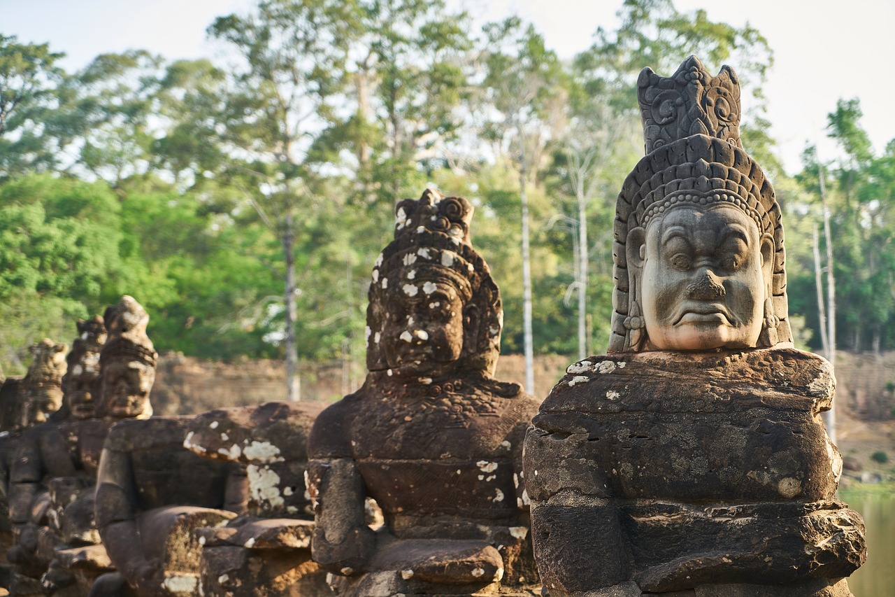 sculpture god buddhism free photo