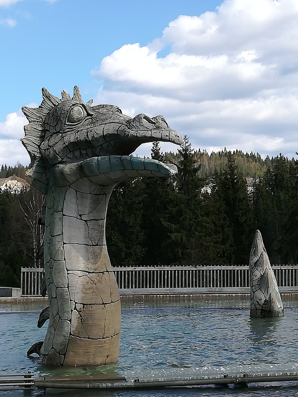 sculpture dragon art free photo