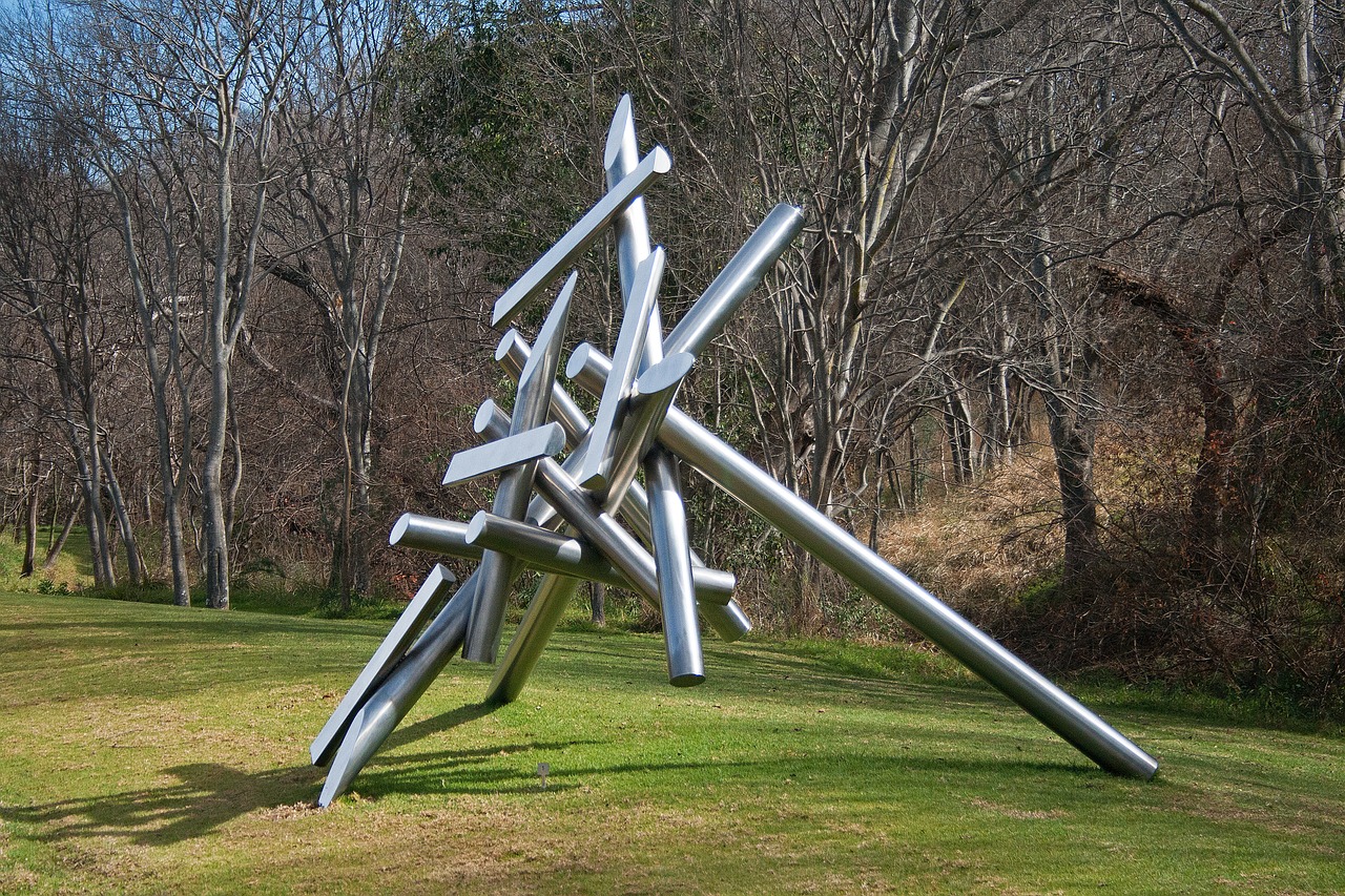 sculpture modern structure free photo