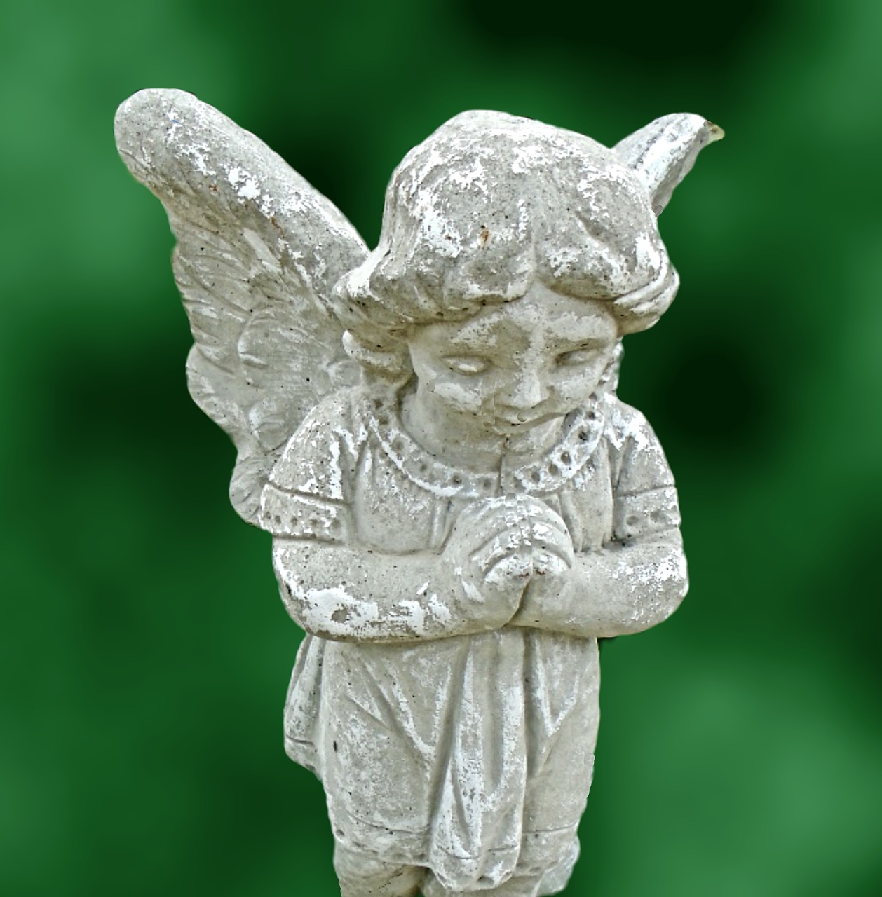 sculpture angel statue free photo