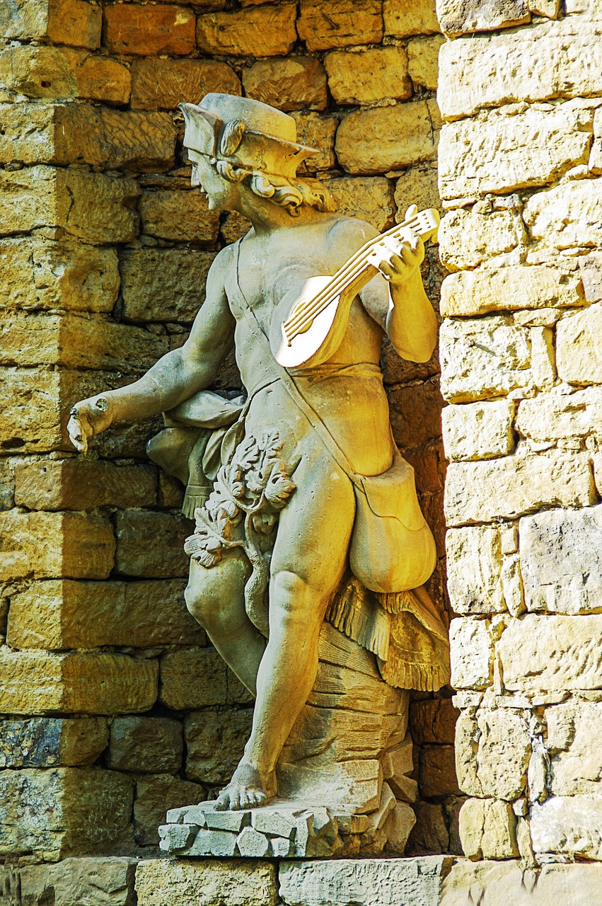 sculpture musician statue free photo