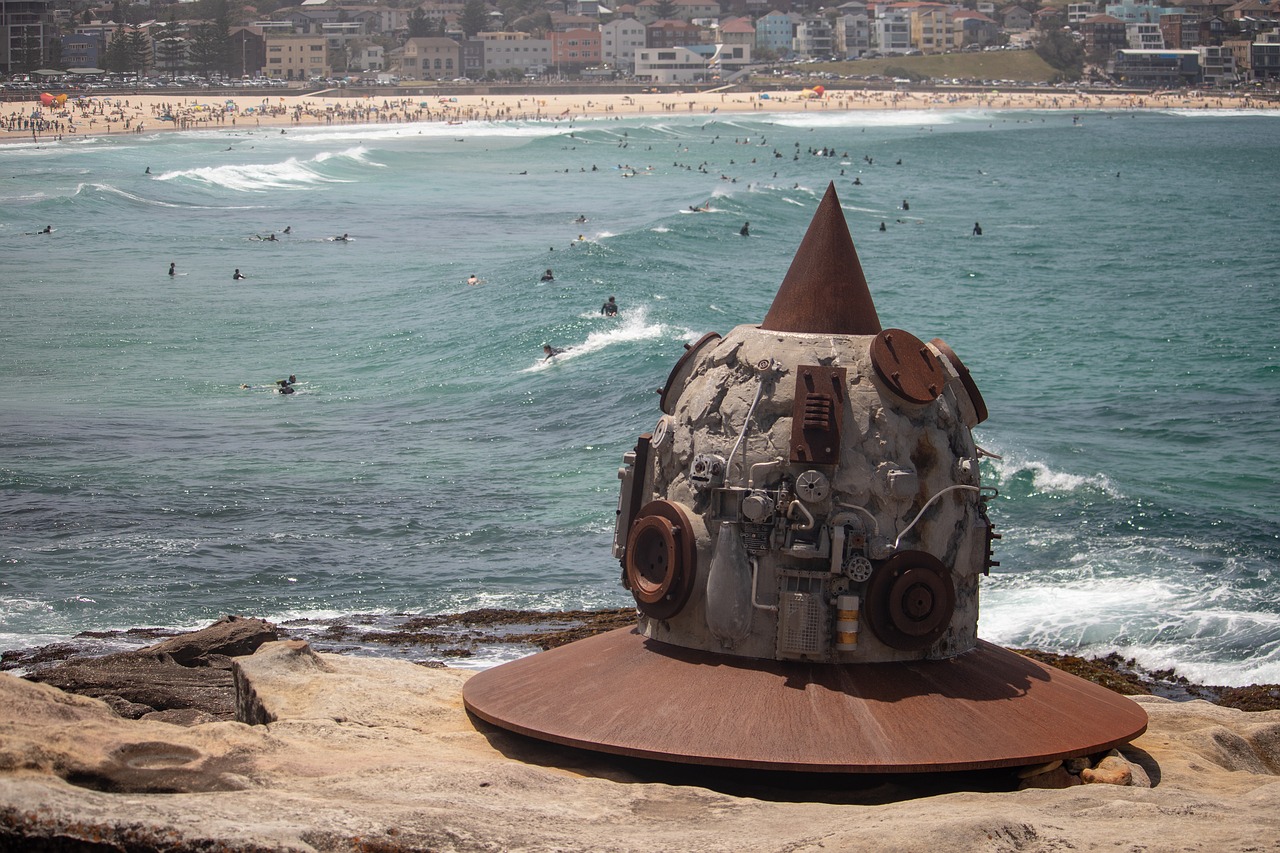 sculpture  by the sea  sydney free photo