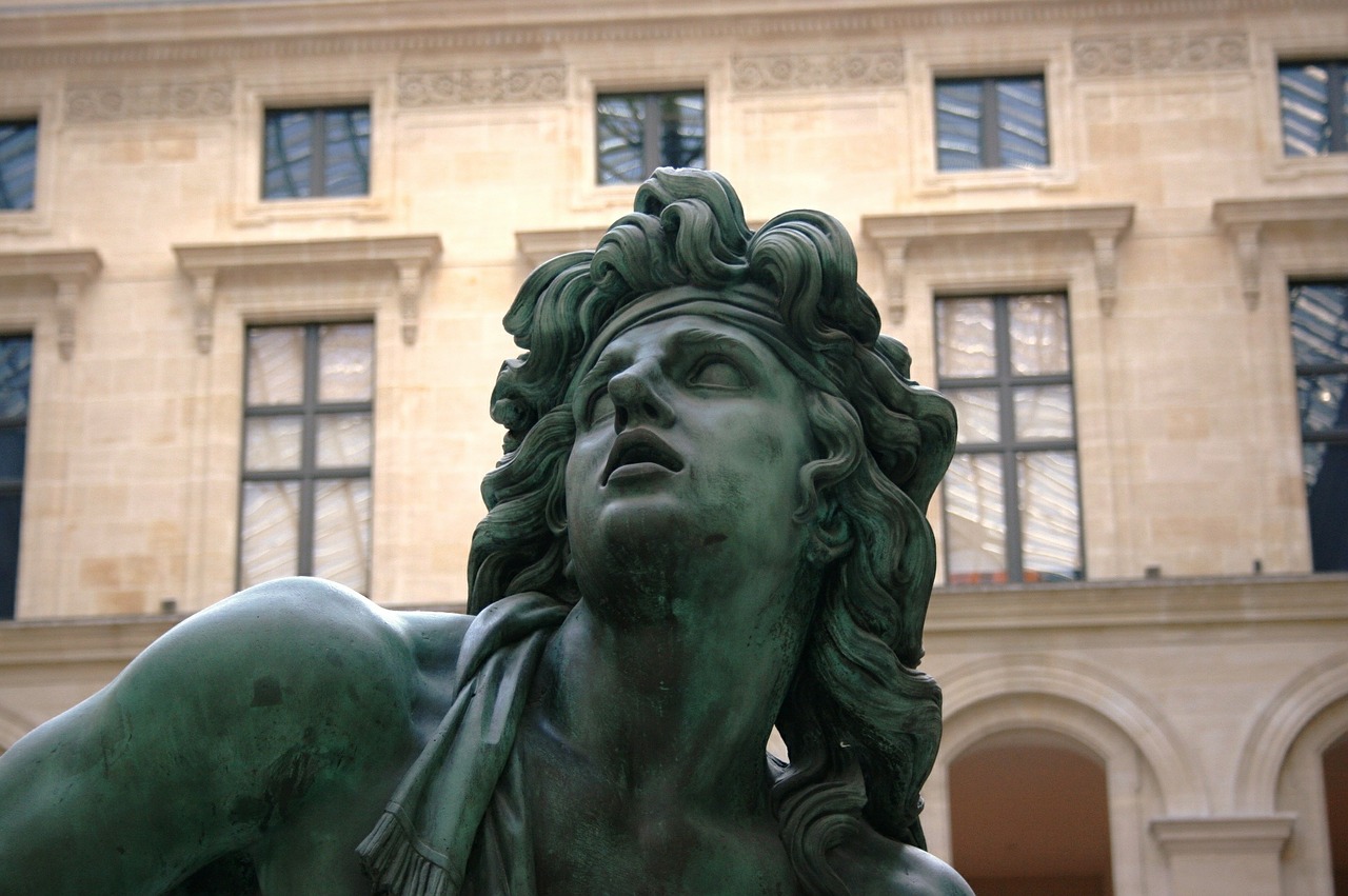 sculpture louvre french sculpture free photo