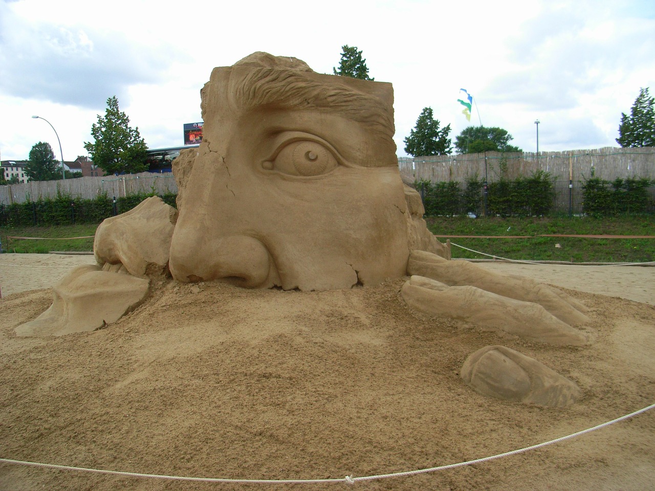 sculpture sand sand sculpture free photo