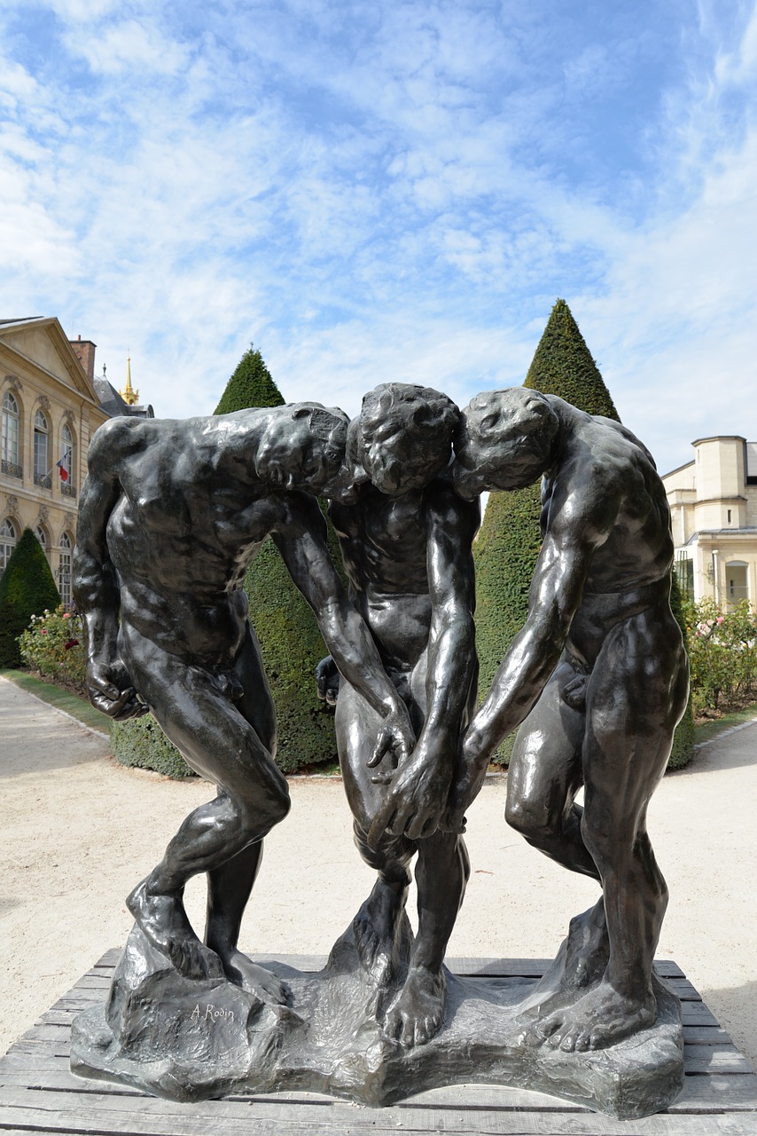 sculpture rodin paris free photo